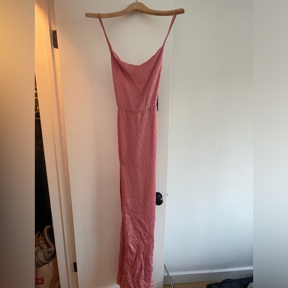 Reformation Terraza Dress NWT open back in Valentine Size 4 pink bridal wedding - Picture 3 of 9